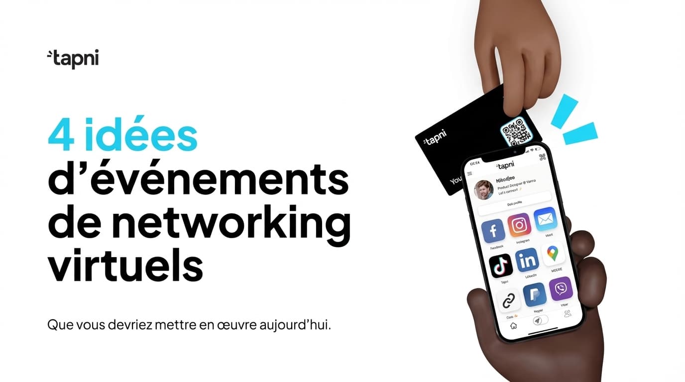 10 idées de réseautage virtuel à mettre en œuvre dès aujourd'hui