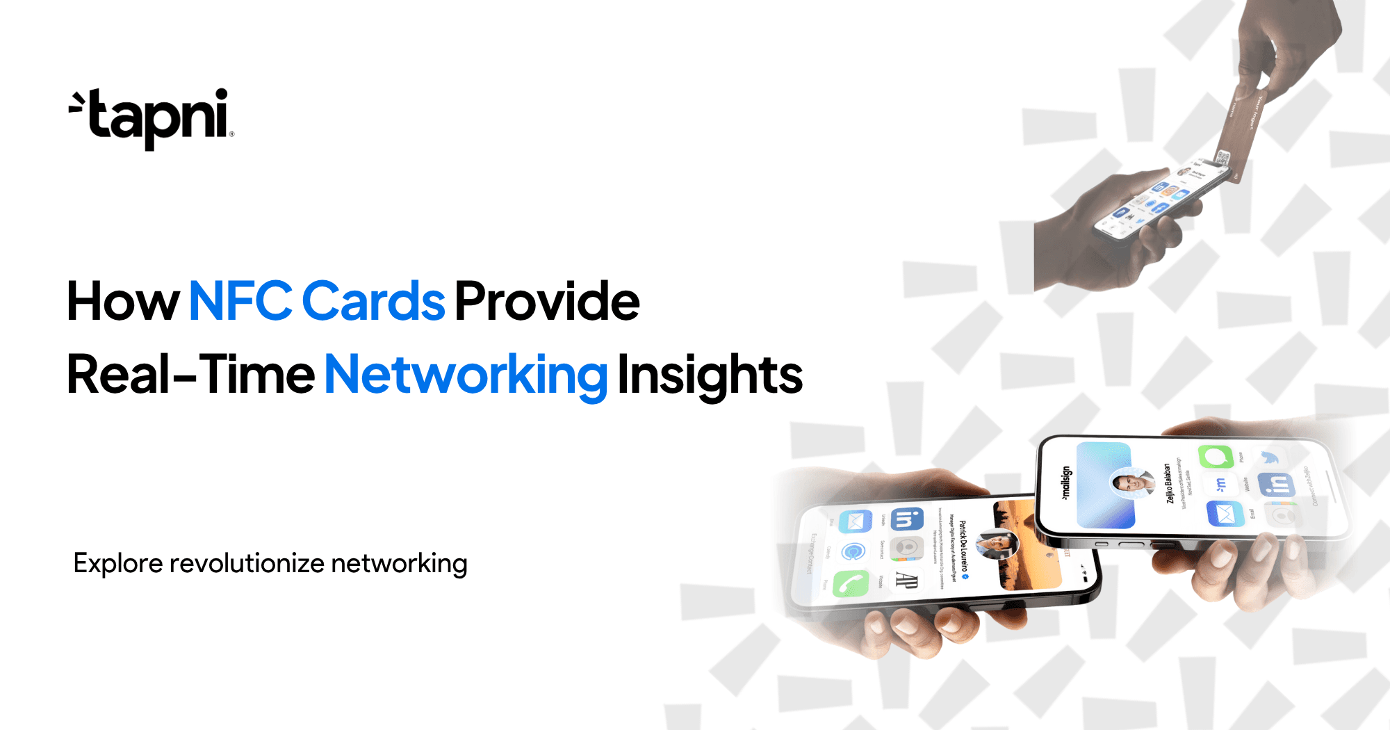How NFC Cards Provide Real-Time Networking Insights